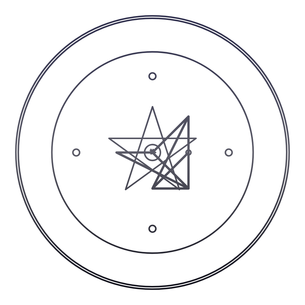 The Saturn Warded Circle